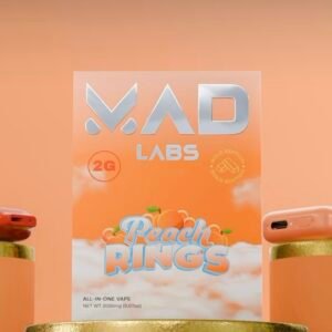 MAD LABS PEACH RINGS 2G DISPOSABLES